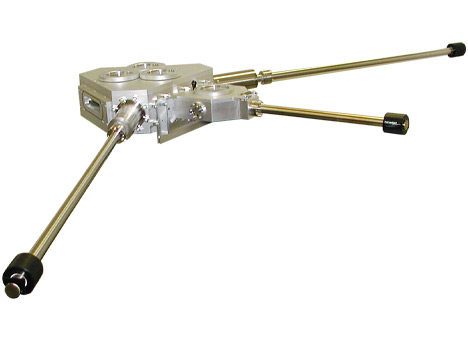 Transporter with quartz shaft for use in furnace application